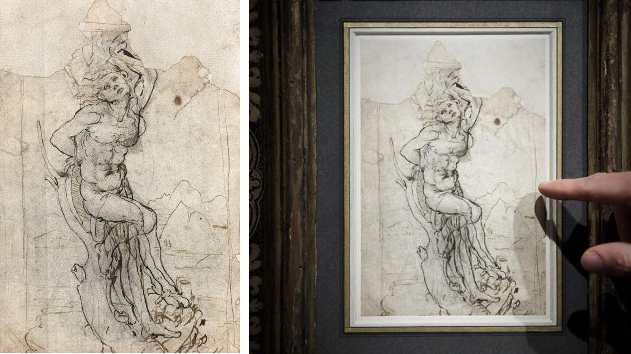 Da Vinci'nin Kayıp Çizimi Bulundu!